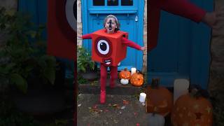 Make Your Own Numberblock 1 Costume! | Numberblocks #shorts  #halloween