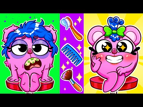 Little Sibling’s First Haircut Song! 💕 ✂️ | Kids Songs And Nursery Rhymes by Baby Zoo Story✨