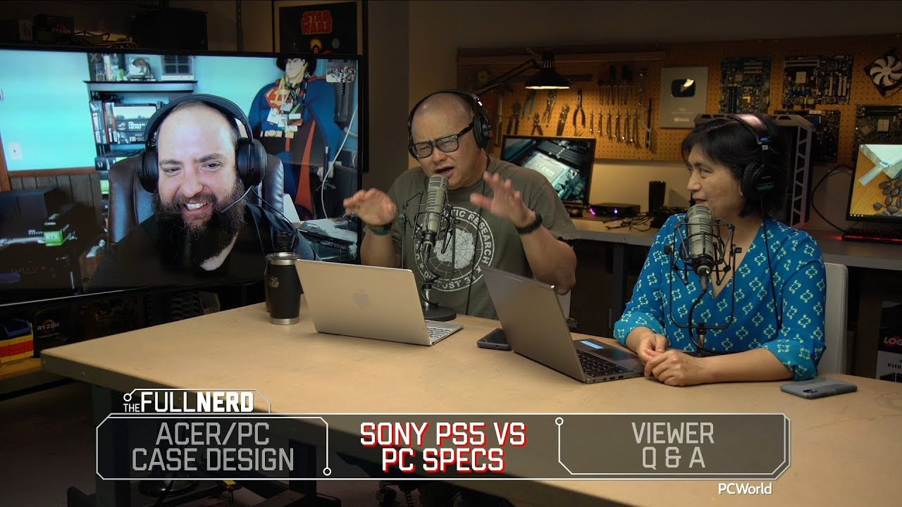 Acer/PC case design, Sony PS5 vs PC specs, Q&A - The Full Nerd ep. 91