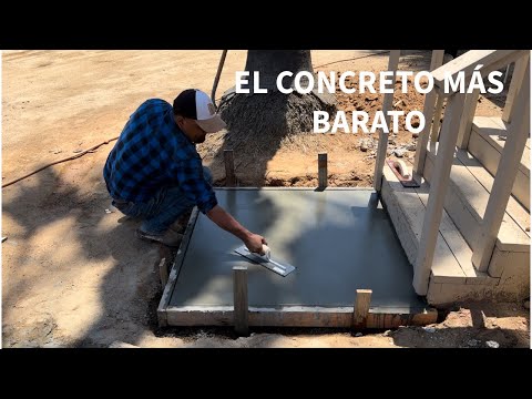 EL CONCRETO/HORMIGON MAS BARATO