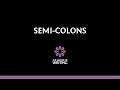 Understanding Semicolons and Conjunctions