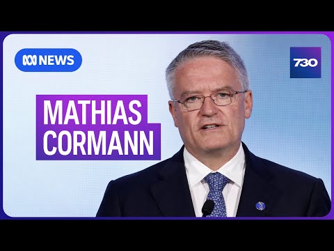 YouTube video thumbnail: Oecd Chief Mathias Cormann Urges Australians to Keep Open Mind About Nuclear Power