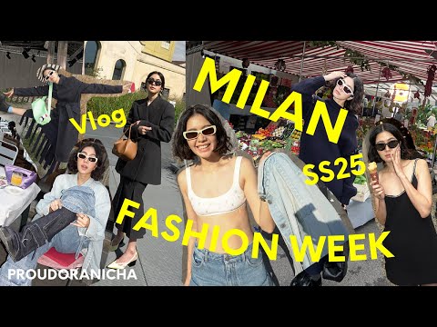 MilanFashionWeekVlogSS25:มิลานครั้งที่5เรามาแล้วววว