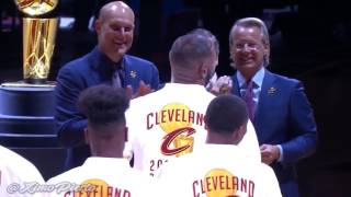 Cleveland Cavaliers Championship Ring Presentation Ceremony  (October 25, 2016)   2016-17 NBA Season