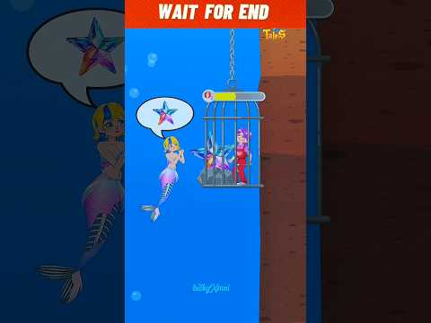 जलपरी ने लाचार लड़के की जान बचाई 🧜‍♀️😍 | #shorts #cartoon #hindistories #viral @luckyxsani