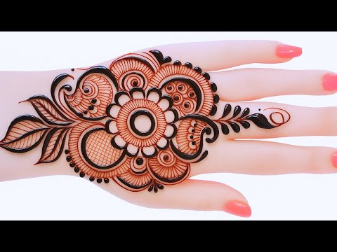 Gol Mehndi Design 2025 Simple |Mehndi Design | Mehndi ki Design | Mehendi | Henna mehndi Design