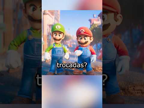 Você ja viu o Mario e Luigi com as CORES TROCADAS