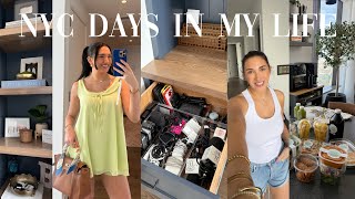 VLOG: days in my life in NYC! home office organization + decor, skin update, GOTG rebrand week