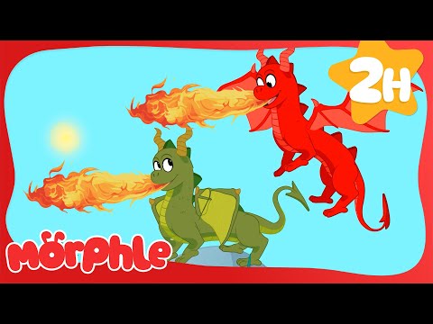 Double Dragon | Morphle's Family | My Magic Pet Morphle | Kids Cartoons