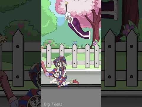 Please Choose! Does Jax Deserve Go To Heaven Or Go Down Hell? 😊 Funny Animation #shorts