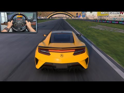 Forza Motorsport (2023) - 2022 Acura NSX Type S | Moza DD R9 Gameplay