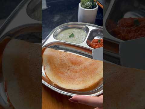 Crispy Karam Dosa #karamdosa #karachutney #dosa #shorts