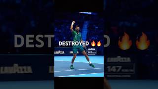 When Djokovic DESTROYED Alcaraz 🔥🔥