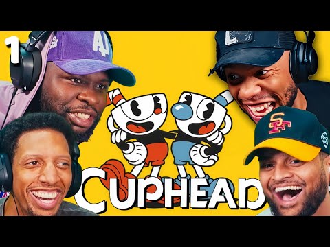WHO CAN BEAT CUPHEAD FIRST?! | Cuphead: 2V2 (Episode 1)