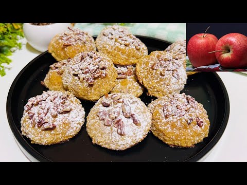 GALLETAS DE MANZANA SIN HARINA NI AZUCAR SIN HORNO!