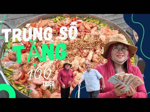 Người bí ẩn trúng vé số mang 100 TRIỆU đến nhờ nấu ngàn phần cơm đãi miễn phí người bệnh