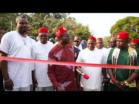 Chukwuma Innoson & Gov Soludo Commission 2.1km Road In Ukpor Nnewi Made By Zenco Comm