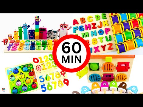 ULTIMATE 1 HOUR Video | Learn Shapes & Counting | Educational Videos For Toddlers