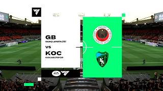 GENÇLERBİRLİĞİ-KOCAELİSPOR|SÜPERLİG|FC|