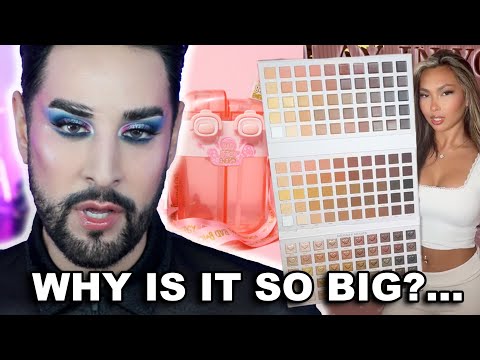 Why Is This Palette Bigger Than My Whole Body?! | Roasting P.Louise’s XXXL Monster