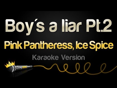 Pink Pantheress, Ice Spice – Boy’s a liar Pt. 2 (Karaoke Version)