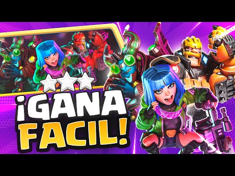 TRES ESTRELLAS FÁCIL en el Desafío Cyber Punk de Clash of Clans