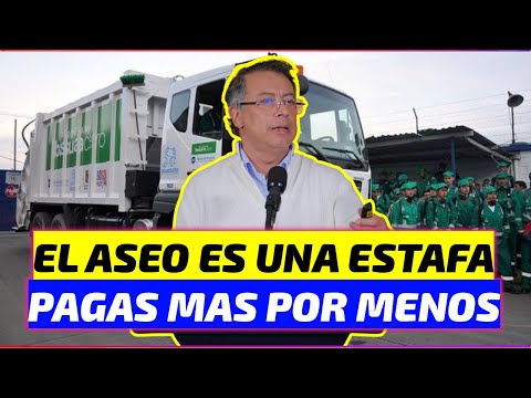 PETRO PONE LA LUPA A LAS ALTAS TARIFAS DE ASEO EN COLOMBIA - "El servicio en todo el país es malo"