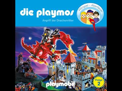 Die Playmos - Folge 2: Angriff der Drachenritter (Komplettes Hörspiel)