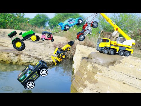 Rc Car Massey Tractor Royal Enfield Bike CNG Auto Rickshaw JCB Backhoe Accident Pulling Out Crane ?