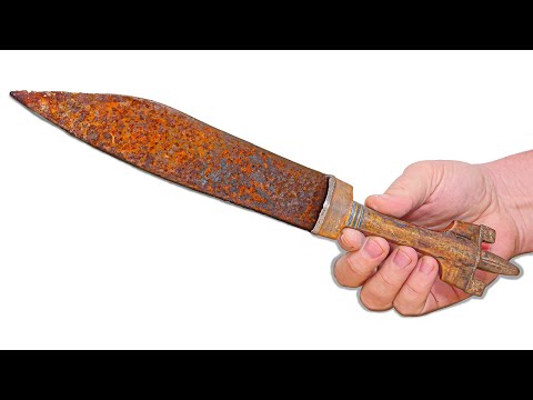 I Restore an African Bilao Dagger!