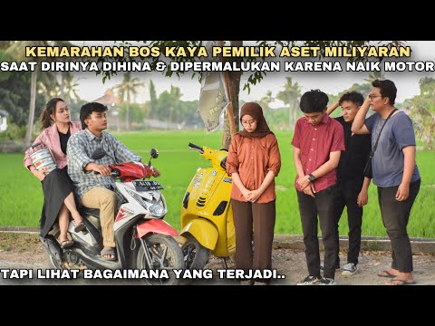 KEMARAHAN BOS KAYA PEMILIK ASET MILIYARAN SAAT DIRINYA DIHINA & DIPERMALUKAN KARENA NAIK MOTOR !!