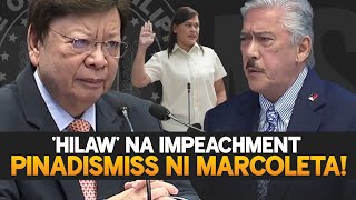 Marcoleta clashes with Sotto, calls VP Sara's impeachment 'hilaw', pushes for dismissal 