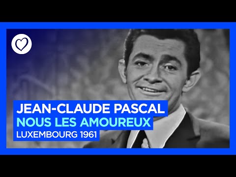 Jean-Claude Pascal - Nous Les Amoureux | Luxembourg 🇱🇺 | Winner of Eurovision 1961