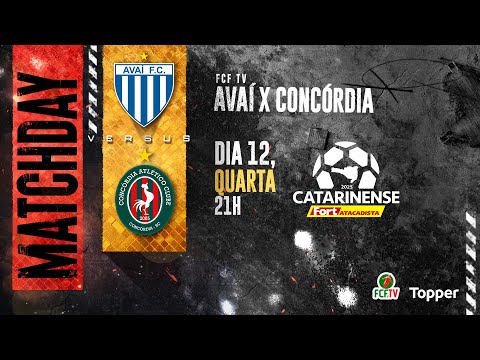 AO VIVO | AVAÍ X CONCÓRDIA | CATARINENSE FORT ATACADISTA 2025