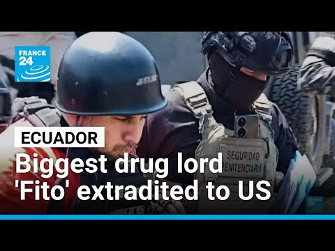 YouTube video thumbnail: Ecuador's Biggest Drug Lord 'Fito' Extradited to US