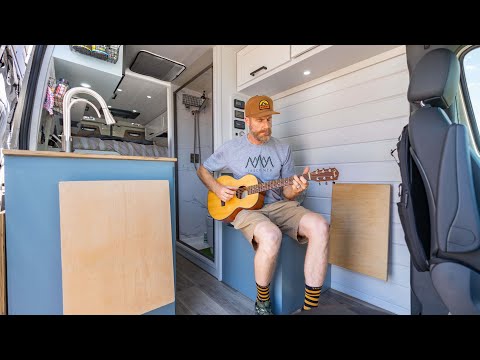 The Ultimate Mountain Bike Adventure Van | Sprinter Van Tour | Huge Garage and Shower