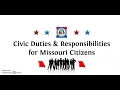 Civic Duties and Responsibilities