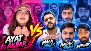 12 September 2026 Tiktok Live Match Ayat Akbar vs Haider Shah | Maan Doger Funny Moment 🤣🤣🤣😂
