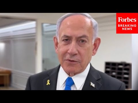 YouTube video thumbnail: Watch: Israeli PM Netanyahu Accuses Hamas of Rejecting Ceasefire Proposal to 'Rearm And Attack Us'