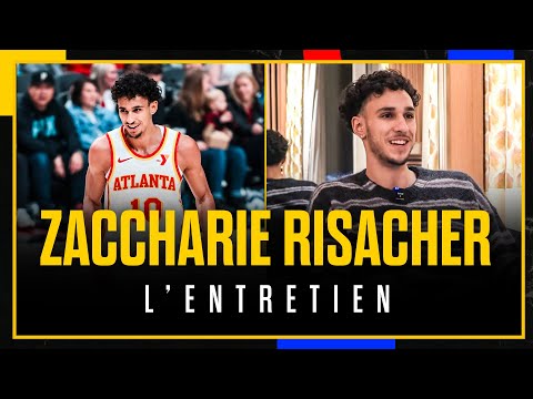 ZACCHARIE RISACHER, L'ENTRETIEN : ses débuts en NBA, Trae Young, la NBA Cup