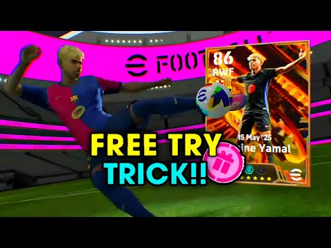 Trick To Get Lamine Yamal Bigtime in eFootball 2025 Mobile