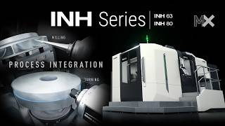 "INH 63 / INH 80" are 5-axis horizontal machining centers