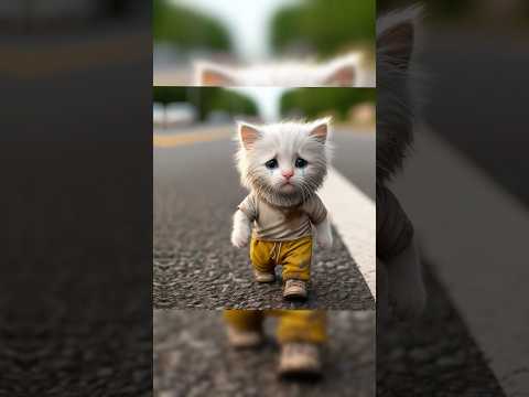 KEN MELIHAT MOCI #kucing #animation #drama #cat #kucinglucu #cute