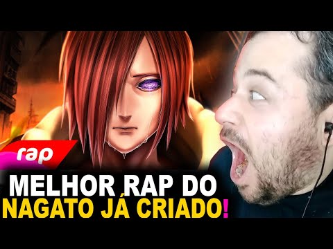 REACT Rap do Nagato (Naruto) - MINHA DOR | NERD HITS