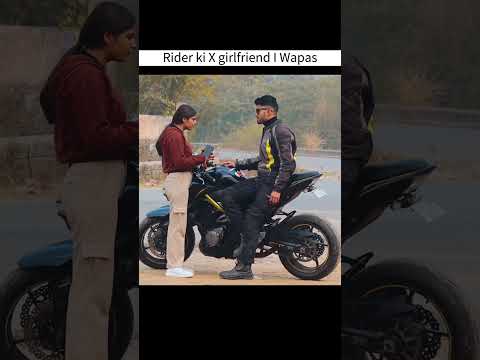 Rider ki X girlfriend I Wapas😱👀 #vlog #Motovlog #shorts #NinjaH2 #bikeriding