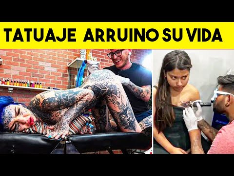 Tatuajes EXTREMOS que ARRUINARON la vida de estas personas