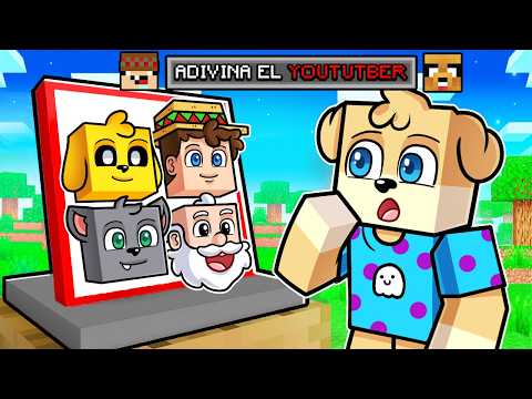 ¡ADIVINA QUIEN es el YOUTUBER!🧠❓🤔 MINECRAFT con PANCRACIO, LINGAMES y PERMON