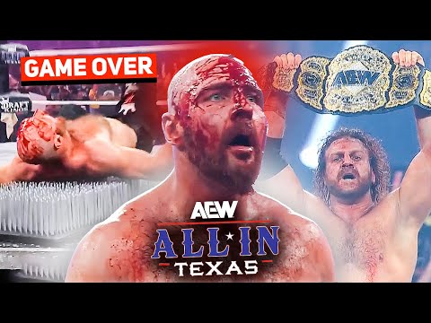 Jon Moxley LOST AEW Championship!! AEW All In 2025 Highlights & Review