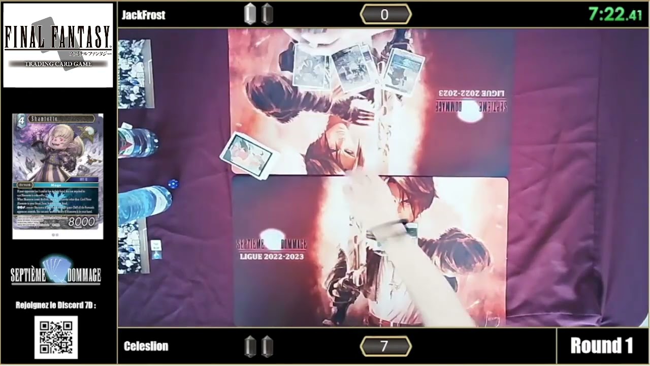 FFTCG - Heart Tournament 2023 - Round 1 - (Ice/Wind & Summoner VS Ice/Thunder & WolSoya)
