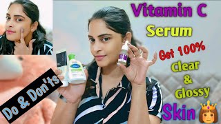 How to use Vit C Serum for GLOW SKIN in Telugu |Vitamin C serum Benefits|Do's & Don'ts|Telugu Beauty
